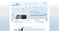 Desktop Screenshot of medico-partner.de